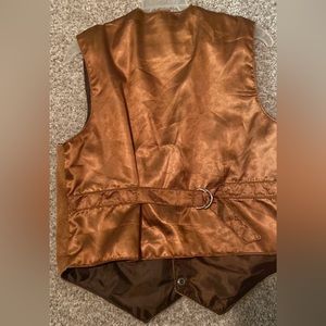 Boys scully western vest 7-8